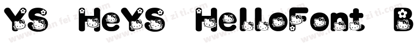 YS HeYS HelloFont Ba字体转换